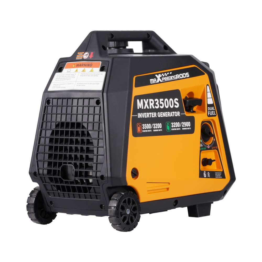 Générateur délectricité 3500 W LPG/essence Générateur délectricité à gaz Digital Silencieux Léger comme groupe électrogène de secours